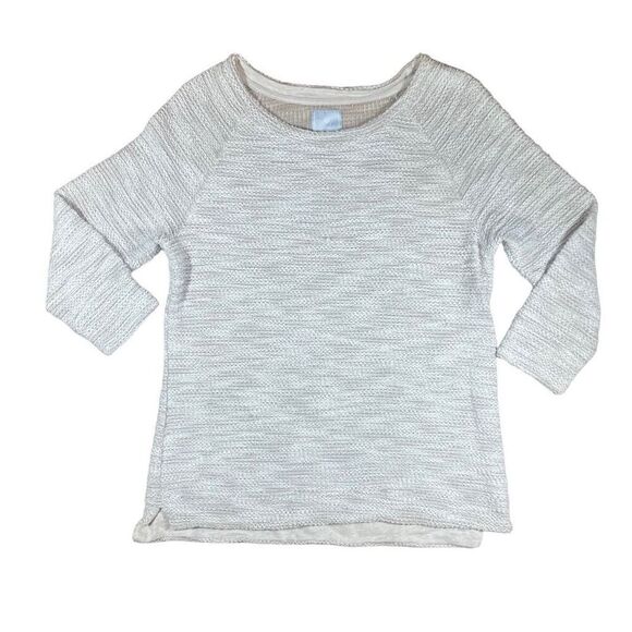 Sunday Metallic Oatmeal Knit Sweater Sz M - Picture 1 of 13